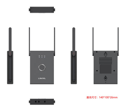 Fanvil W710H IPCT Wireless Base Station, IPCT（IP Cordless Telecommunications）is a roaming communi... - Image 2