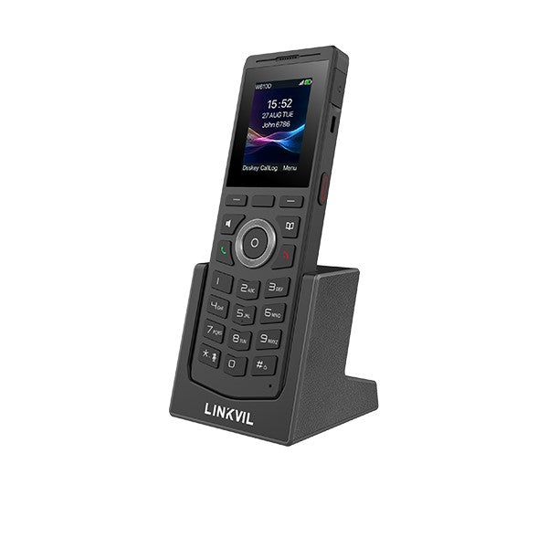 Fanvil Linkvil W710P DECT Phone System consisting of a base (W710D) and a handset (W610D), 2.0' 2... - Image 2