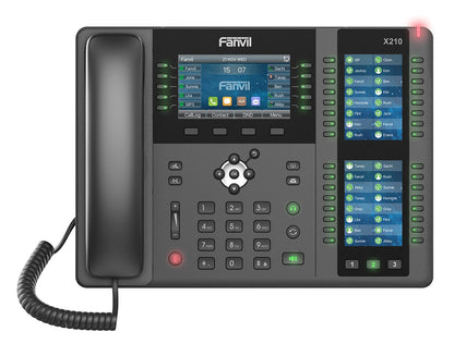 Fanvil X210 Enterprise IP Phone Qty/CTN: 10 PCS, 4.3' (Video) Colour Screen, 20 Lines, 106 x DSS...