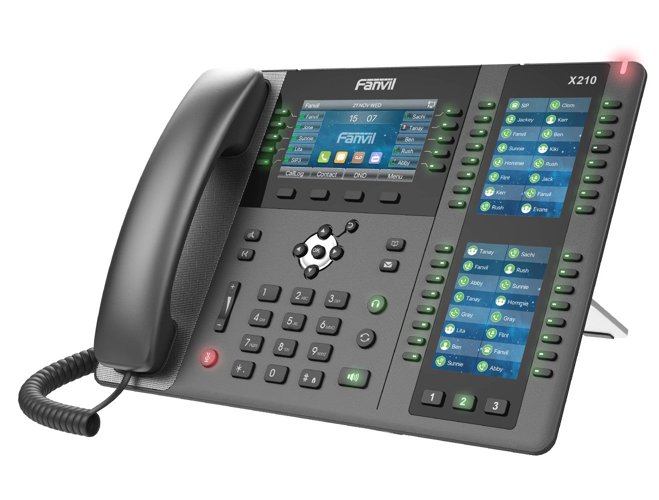 Fanvil X210 Enterprise IP Phone Qty/CTN: 10 PCS, 4.3' (Video) Colour Screen, 20 Lines, 106 x DSS... - Image 2