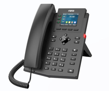 Fanvil X303W Enterprise IP Phone, 2.4-inch Color Screen, 4 SIP Lines, 6-party conferencing, HD au... - Image 2