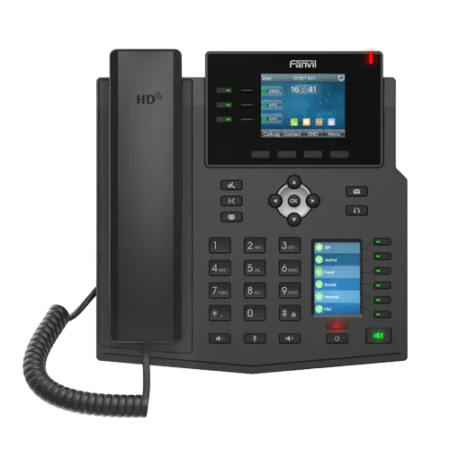 Fanvil X4U Enterprise IP Phone - 2.8' Colour Screen, 4 Lines, 30 x DSS Buttons, *SBC Ready, Dual... - Image 2
