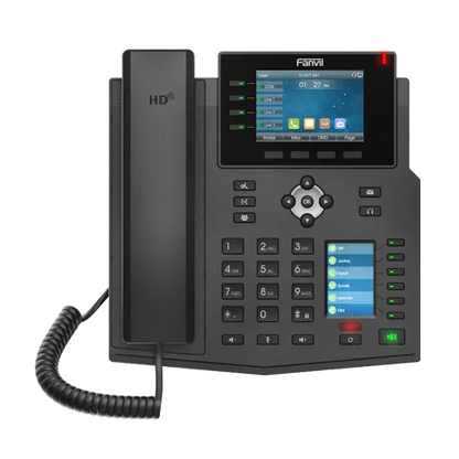 Fanvil X5U High End Enterprise IP Phone - 3.5' Colour Screen, 16 Lines, 40 x DSS Buttons, Dual Gi... - Image 3