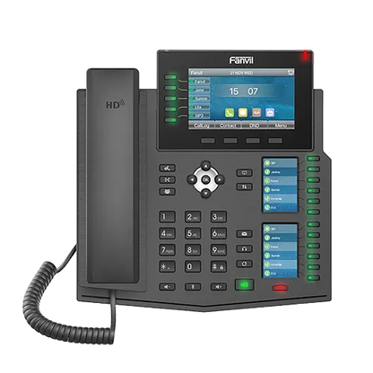 Fanvil X6U Enterprise IP Phone - 4.3' (Video) Colour Screen, 20 Lines, 60 x DSS Buttons, Dual Gig... - Image 2