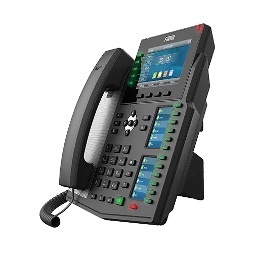 Fanvil X6U Enterprise IP Phone - 4.3' (Video) Colour Screen, 20 Lines, 60 x DSS Buttons, Dual Gig... - Image 3