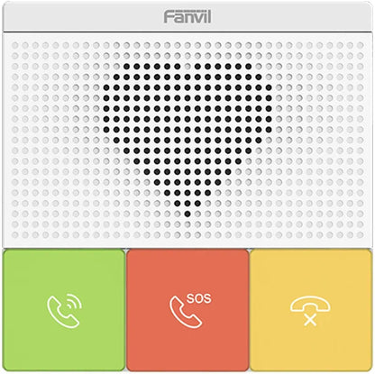 Fanvil Y501 2 SIP Lines Healthcare Intercom, HD Audio, Waterproof  Dustproof, PoE Enabled, Wall M...