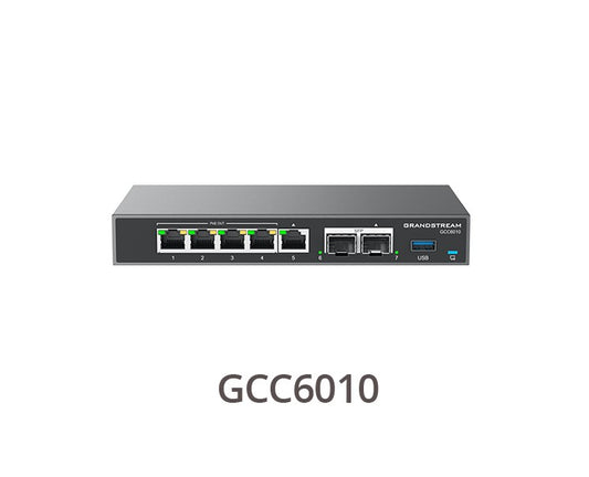 Grandstream GCC6000 Built-in IPPBX (10 Users, 4 Concurrent Calls) + enterprise-grade firewall + V...