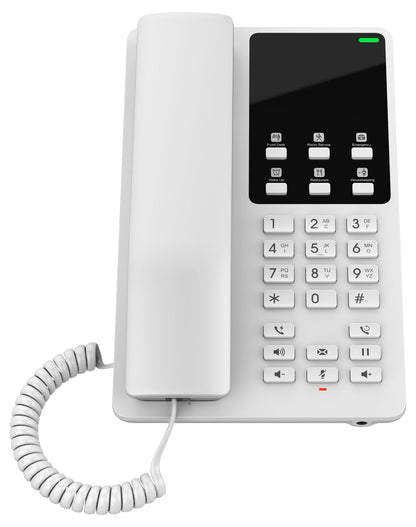 Grandstream GHP620 Hotel Phone, 2 Line IP Phone, 2 SIP Accounts, HD Audio, White Colour, 1Yr Wty...