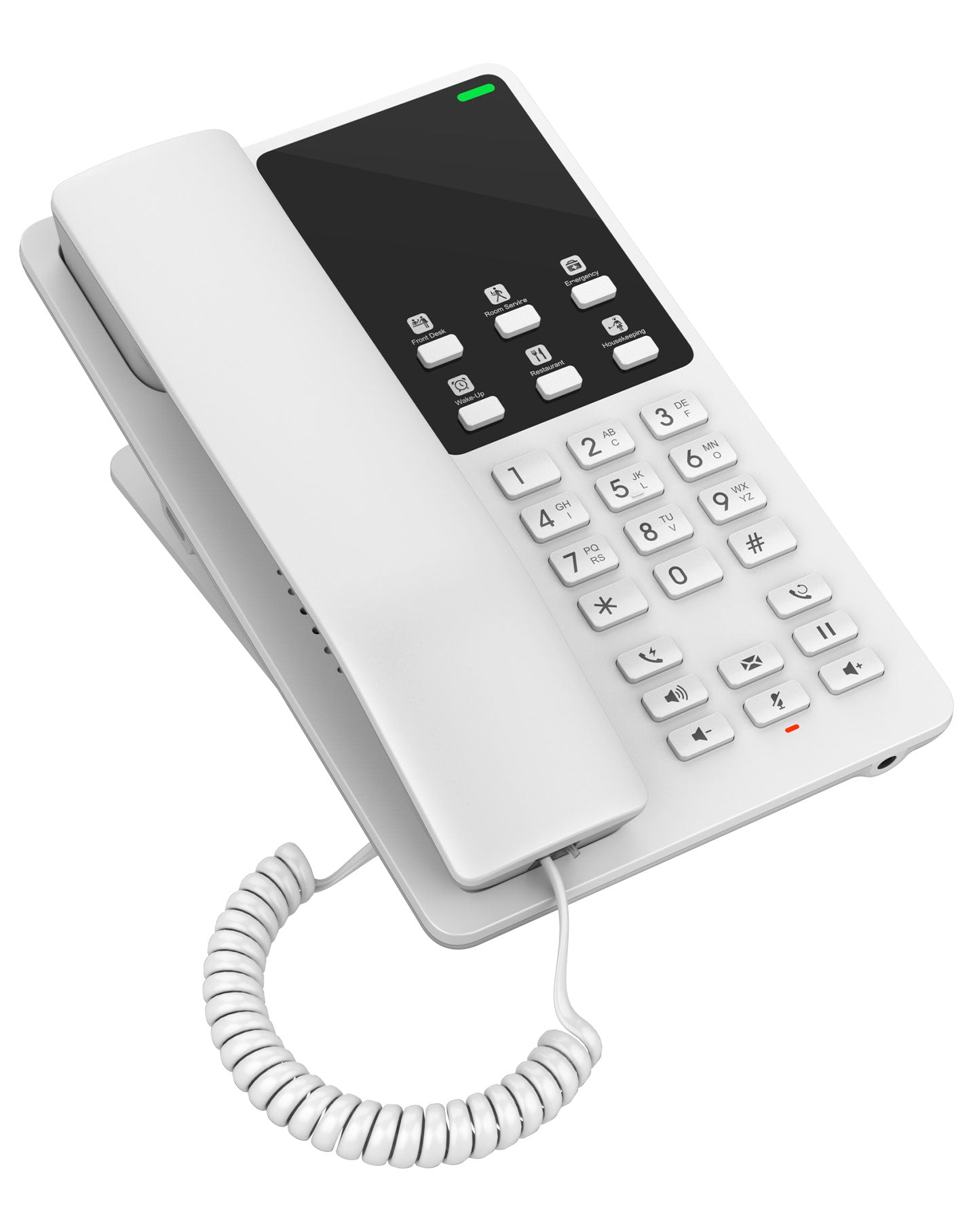 Grandstream GHP620W Hotel Phone, 2 Line IP Phone, 2 SIP Accounts, HD Audio, Built In Wi-Fi, White... - Image 2