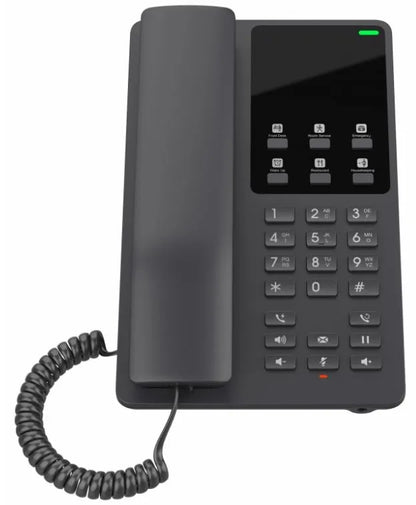 Grandstream GHP621W Desktop Hotel Phone, Built-in WiFi, Black, 2 SIP Accounts, 2 Lines, 3-way Aud... - Image 3