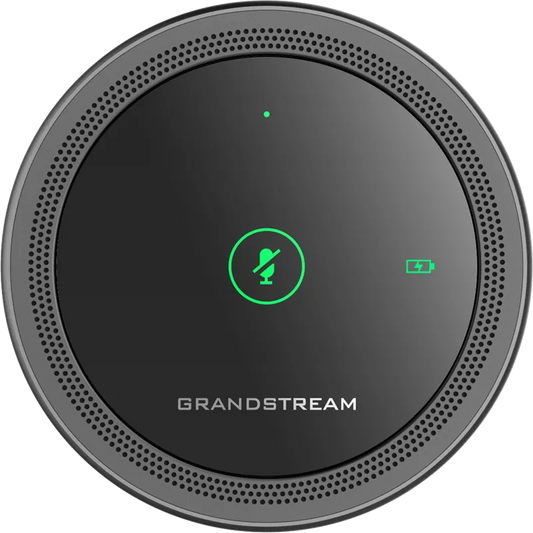 Grandstream GMD1208 Desktop Wireless Expansion Microphone, Bluetooth, 1500mA Li-ion Battery, 8 Om...