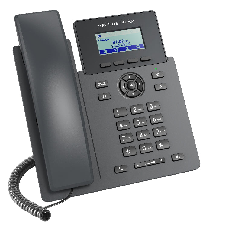 Grandstream GRP2601P Carrier Grade  2 Line IP Phone, 2 SIP Accounts, 2.2' LCD, 132x48 Screen, HD... - Image 2