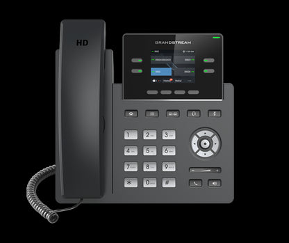 *LS* Grandstream GRP2612P 4 Line IP Phone, 2 SIP Accounts, 320x240 Colour Screen, HD Audio, Power...