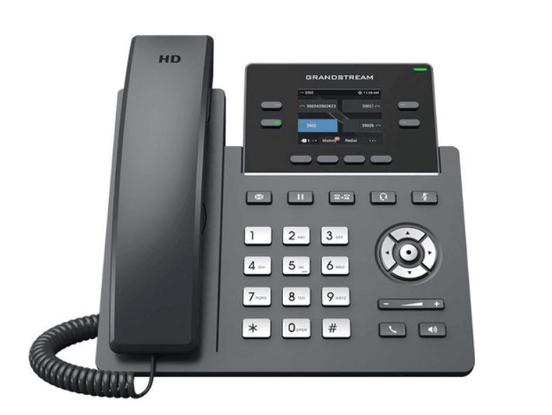 Grandstream GRP2612W 4 Line IP Phone, 2 SIP Accounts, 320x240 Colour Screen, HD Audio, Inbuilt Wi... - Image 4