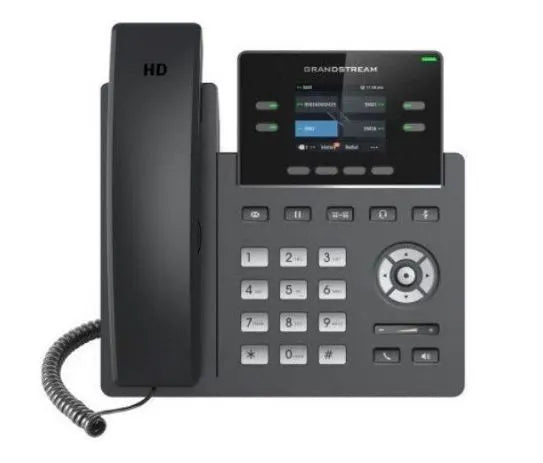 Grandstream GRP2612 4 Line IP Phone, 2 SIP Accounts, 320x240 Colour Screen, HD Audio, Includes PS... - Image 4