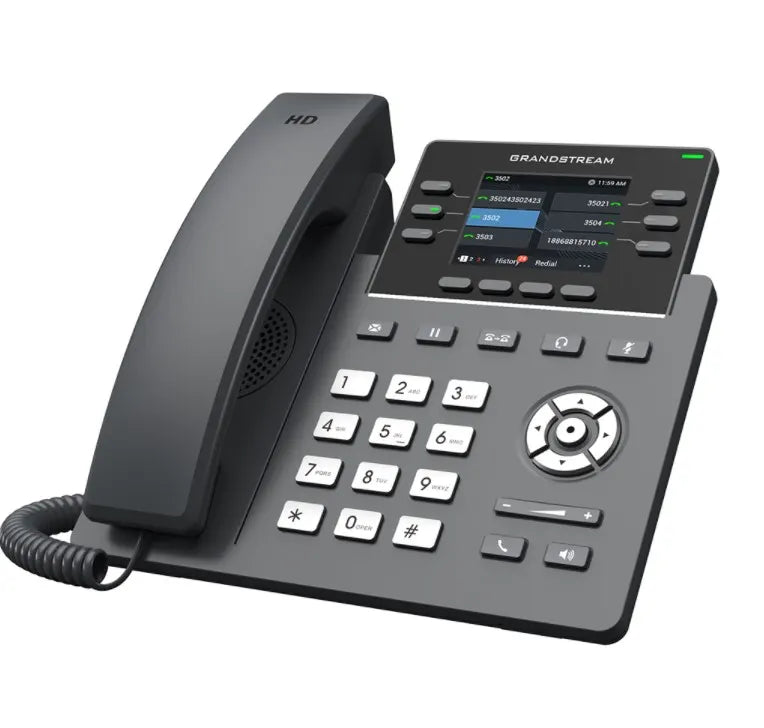 Grandstream GRP2613W 6 Lines, 6 SIP Accounts,  2.8 in scrn, PoE + GigE, Color, WiFi,  HD Audio,... - Image 2