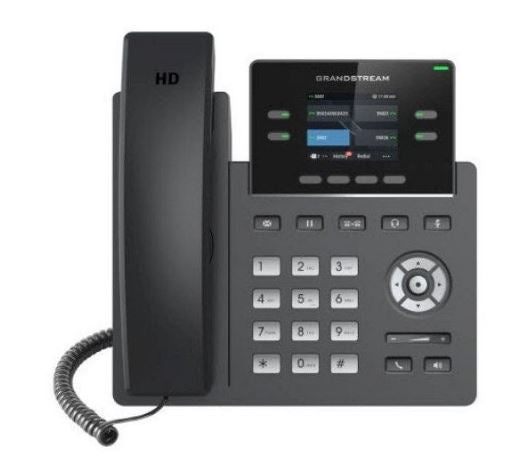 Grandstream GRP2613 6 Line IP Phone, 3 SIP Accounts, 320x240 Colour Screen, HD Audio, Powerable V... - Image 4