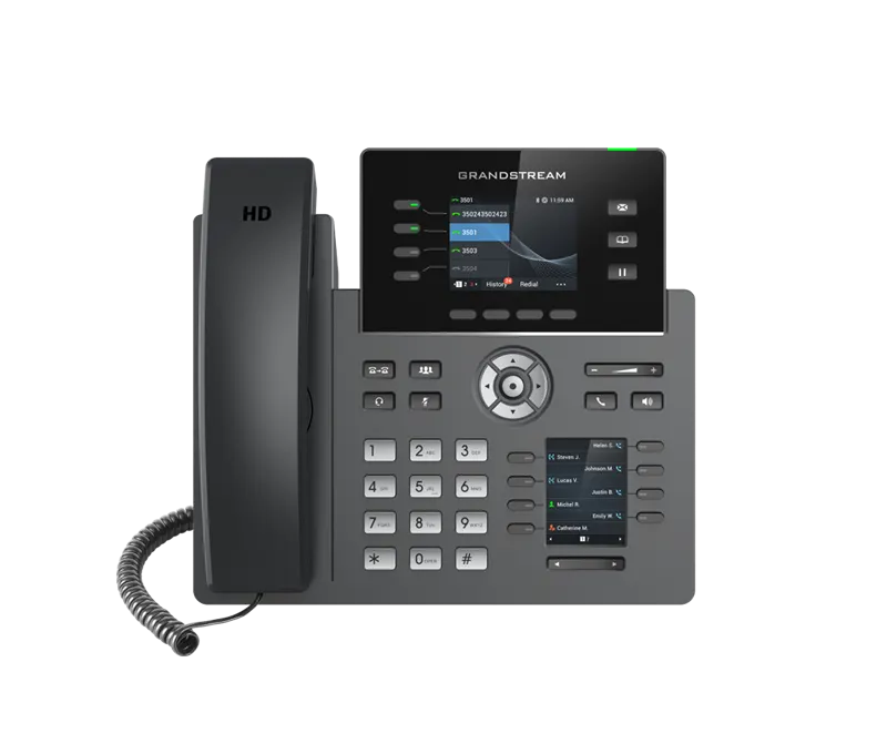Grandstream GRP2614 4 Line IP Phone, 4 SIP Accounts, 320x240 Colour Screen, BLF Keys, HD Audio...