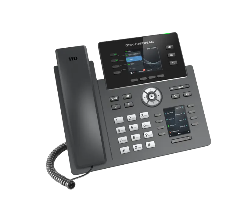 Grandstream GRP2614 4 Line IP Phone, 4 SIP Accounts, 320x240 Colour Screen, BLF Keys, HD Audio... - Image 2