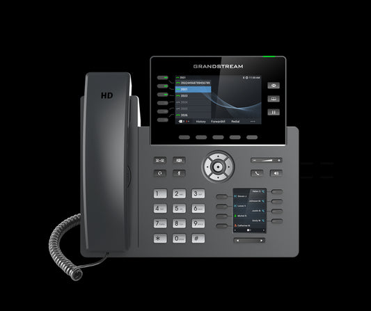 Grandstream GRP2616 6 Line IP Phone, 6 SIP Accounts, 480x272 Colour Screen, HD Audio, Integrated...