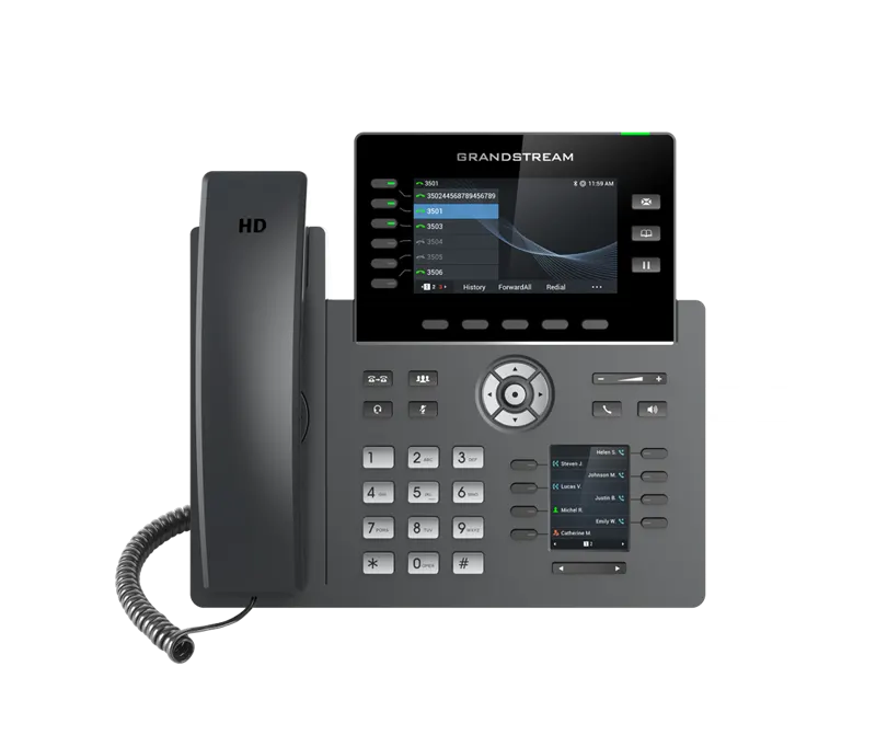 Grandstream GRP2616 6 Line IP Phone, 6 SIP Accounts, 480x272 Colour Screen, HD Audio, Integrated...
