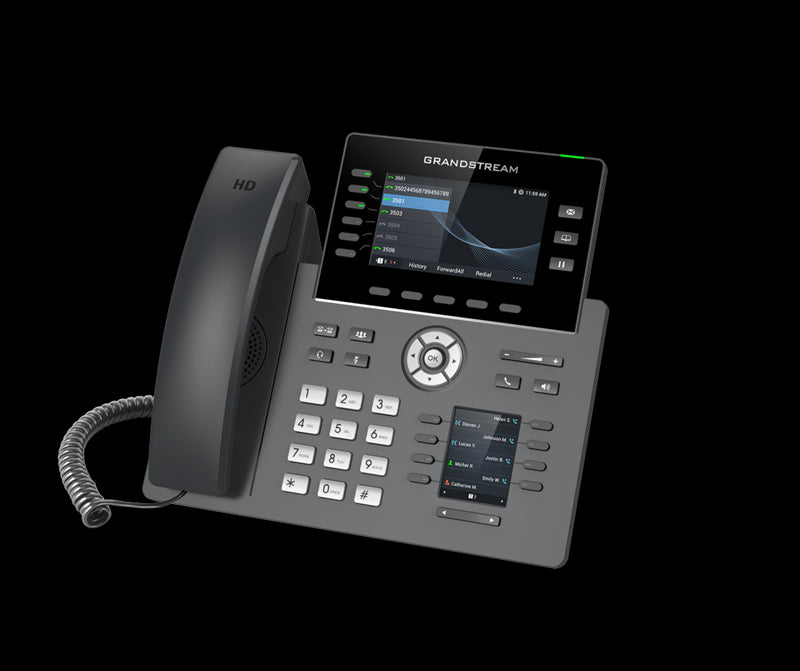 Grandstream GRP2616 6 Line IP Phone, 6 SIP Accounts, 480x272 Colour Screen, HD Audio, Integrated... - Image 2