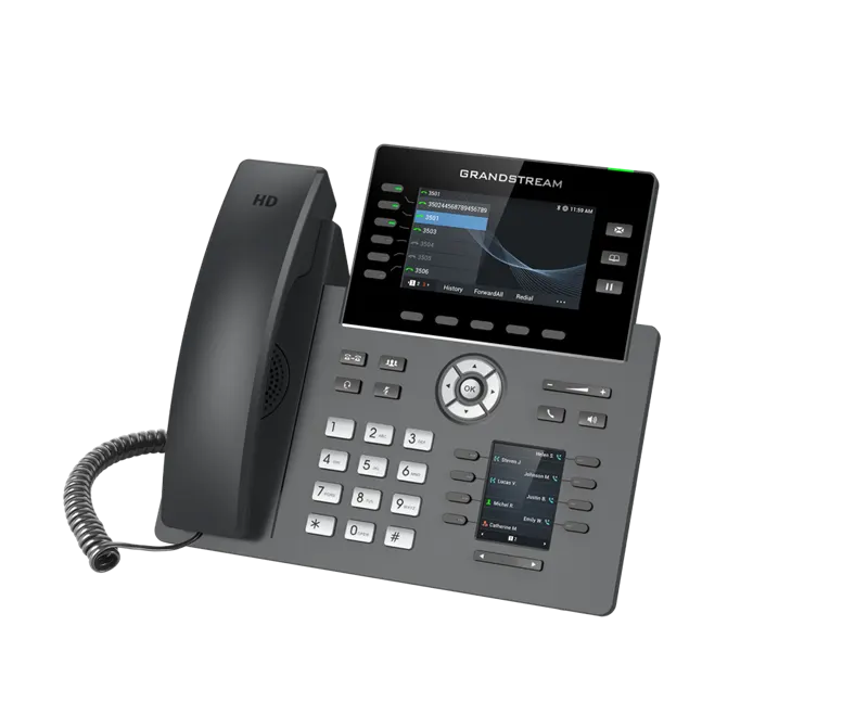 Grandstream GRP2616 6 Line IP Phone, 6 SIP Accounts, 480x272 Colour Screen, HD Audio, Integrated... - Image 2