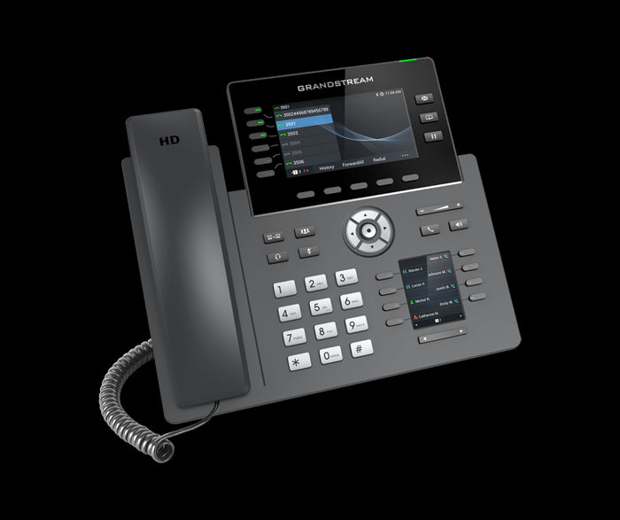Grandstream GRP2616 6 Line IP Phone, 6 SIP Accounts, 480x272 Colour Screen, HD Audio, Integrated... - Image 3