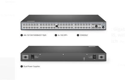Grandstream IPG-GWN7706 48 ports of Gigabit Ethernet connectivity in a budget-friendly package, S... - Image 3