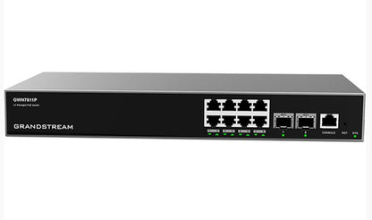 Grandstream GWN7811P 8-Port PoE Switch, Layer 3  Managed Network Switch with extensive features t... - Image 3