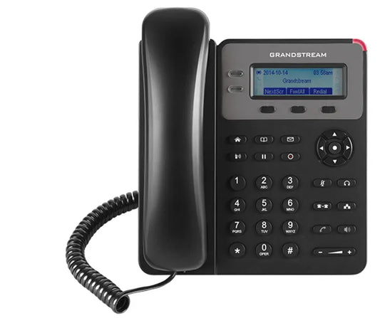 Grandstream GXP1615 1 Line IP Phone, 1 SIP Account, 132x48 Colour LCD Screen, HD Audio, Powerable...