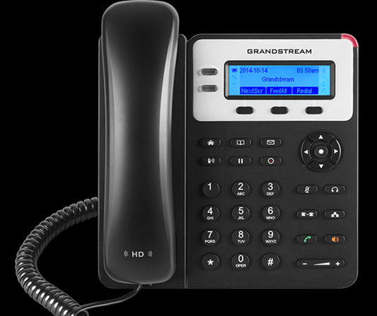 *LS* Grandstream GXP1620 2 Line Basic IP Phone, 2 SIP Accounts, 132x48 Backlit Graphical LCD Disp...