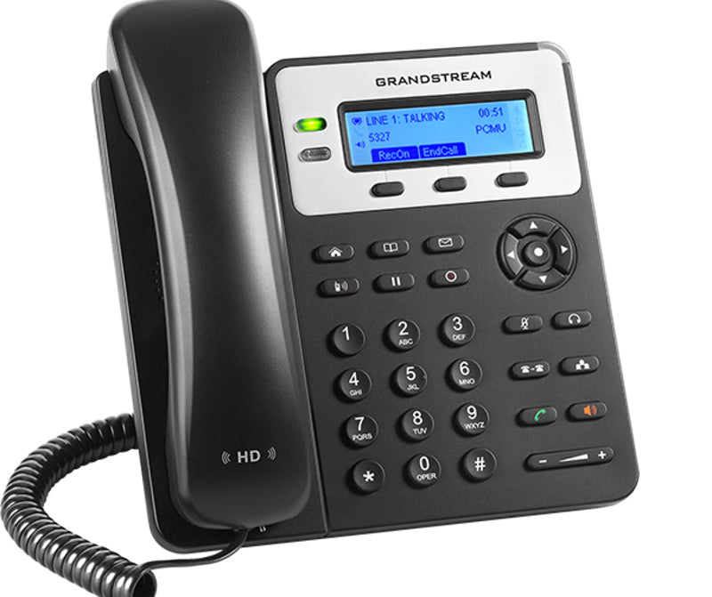 *LS* Grandstream GXP1620 2 Line Basic IP Phone, 2 SIP Accounts, 132x48 Backlit Graphical LCD Disp... - Image 2