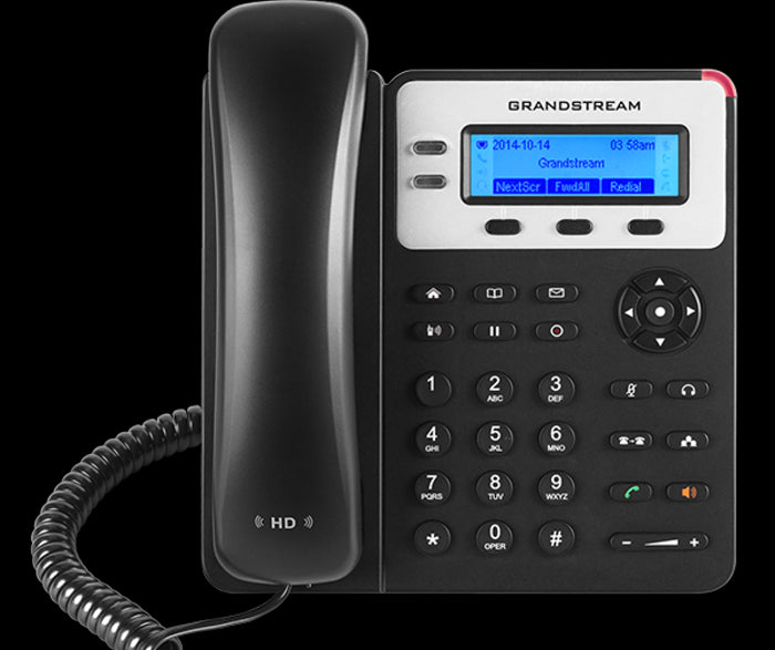 Grandstream GXP1625 2 Line IP Phone, 2 SIP Accounts, 132x48 Backlit Graphical LCD Display, HD Aud...