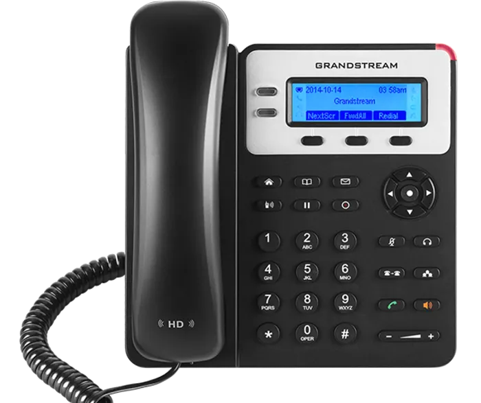 Grandstream GXP1625 2 Line IP Phone, 2 SIP Accounts, 132x48 Backlit Graphical LCD Display, HD Aud...