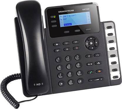 Grandstream GXP1630 3 Line IP Phone, 3 SIP Accounts, 132 x 64 Backlit LCD Display, HD Audio, Dual... - Image 2