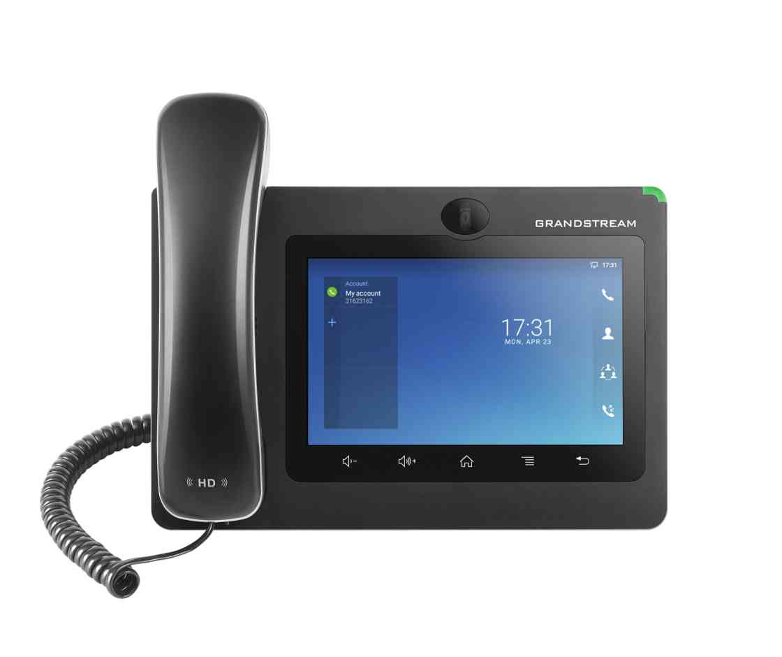 *LS* Grandstream GXV3370 16 Line Android IP Phone, 16 SIP Accounts, 1024 x 600 Colour Touch Scree...