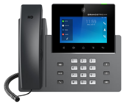Grandstream GXV3450 16 Line Android IP Phone, 16 SIP Accounts, 1280 x 800 Colour Touch Screen, 2M...