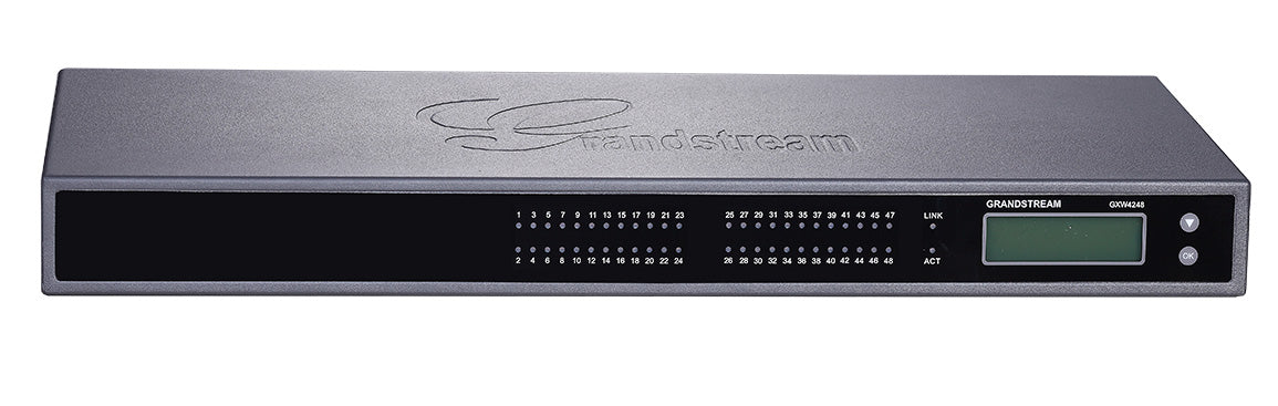 Grandstream GXW4248V2   48 FXS, 1 GigE, GDMS Compatible - VOIP Gateways