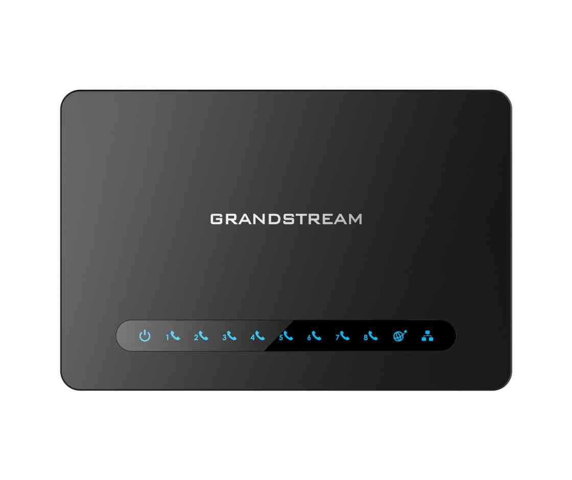 *LS* Grandstream HT818 FXS ATA, 8 Port Voip Gateway, Dual GbE Network, Supports 2 SIP profiles an...