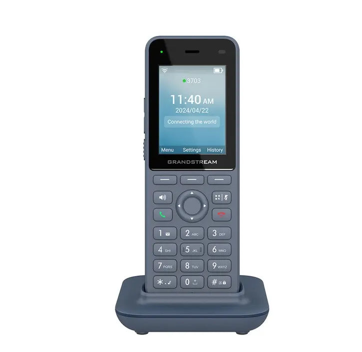 Grandstream WP826 Cordless Wi-Fi IP Phone with Integrated Dual-Band Wi-Fi, 12-Hour Talk Time, 3 S... - Image 2