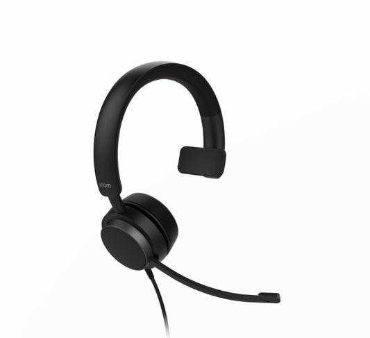 SNOM A310M Headset, Wired Mono, Full band audio, High wearing comfort, Lightweight construction I...