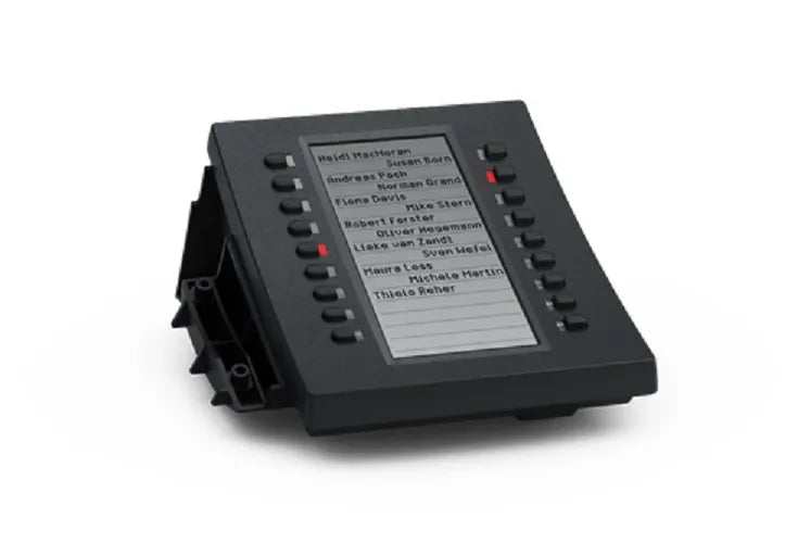 SNOM D3 Expansion Module USB for D385, D375, D345, D335  D315, 18 Highly Configurable, Self-label...