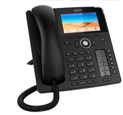 SNOM D713 IP Desk Phone, HD Audio, PoE, TFT Liquid Crystal Display (LCD), Headset Connectable (In... - Image 2