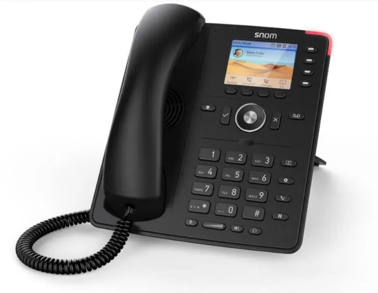 SNOM D713 IP Desk Phone, HD Audio, PoE, TFT Liquid Crystal Display (LCD), Headset Connectable (In... - Image 4