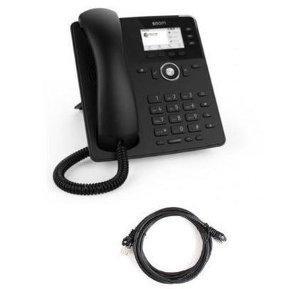 SNOM D717 4 Line Professional IP Phone, Gbit port  1 USB port, 4 Context-sensitive Function Keys,... - Image 3