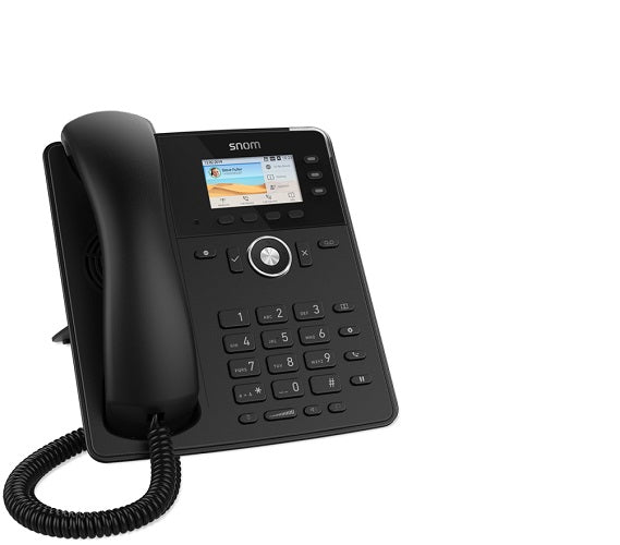 SNOM D717 4 Line Professional IP Phone, Gbit port  1 USB port, 4 Context-sensitive Function Keys,...