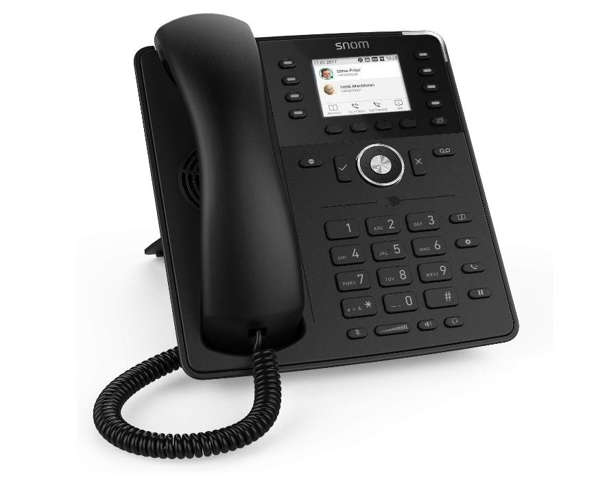 SNOM D735 SIP Desk Telephone, l 2.7 Inch TFT Display, 32 Self-Labeling Function Keys (8 Physical)... - Image 3