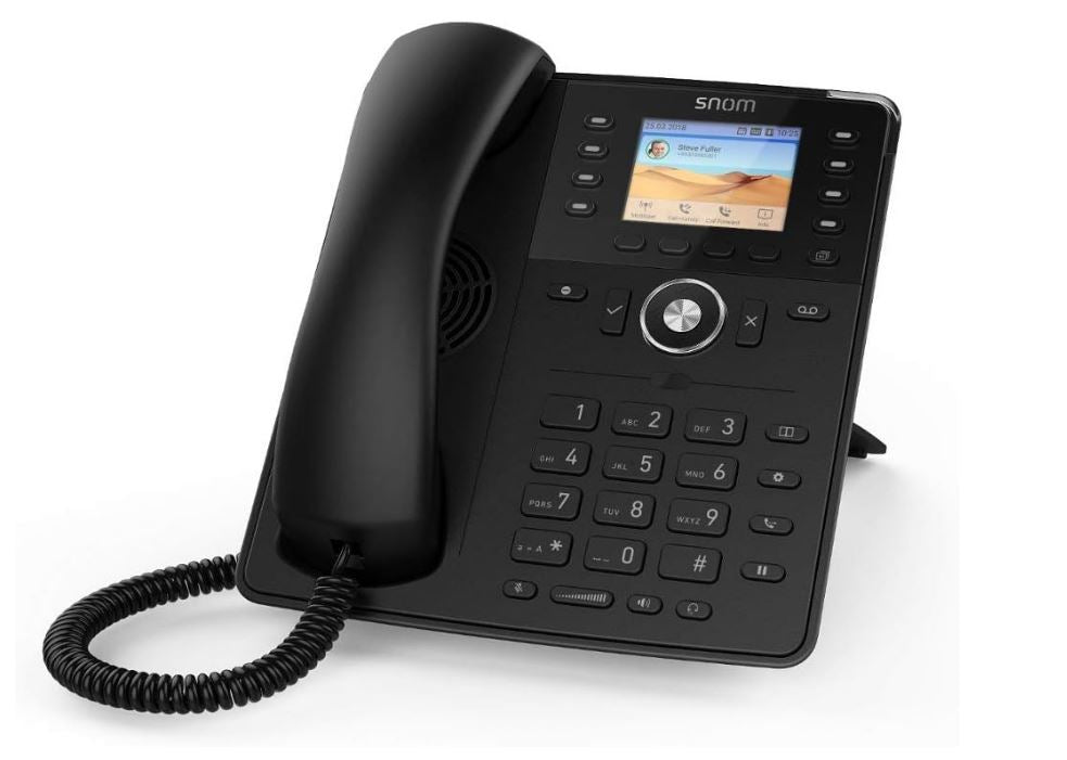 SNOM D735 SIP Desk Telephone, l 2.7 Inch TFT Display, 32 Self-Labeling Function Keys (8 Physical)... - Image 4