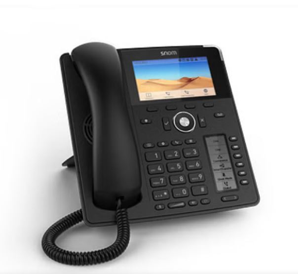 SNOM D785 IP Phone, SmartScreen, 12 SIP Identities, Bluetooth, USB, 48 Self-Labelling Keys, HD Au... - Image 3